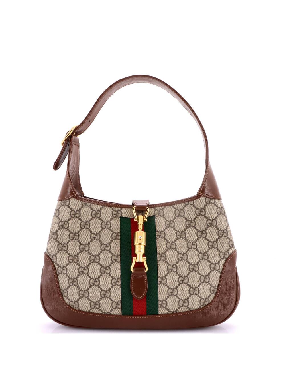 Gucci Jackie Hobo Gg Coated Canvas #370816G19B